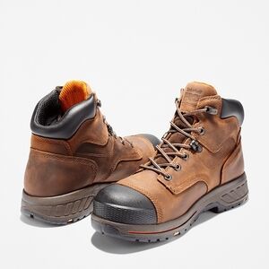 Timberland PRO Helix HD Earth Brown Work Safety Boots Size 11 M Gorpcore